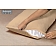 Mattress Safe Pillow Protector 21 inch x 27 inch Beige Standard - CWPS-STD FN