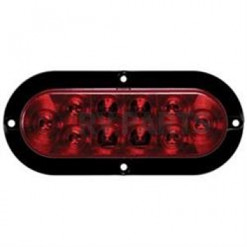 Optronics Trailer Stop/Turn/Tail Light LED Bulb Oval Red 7.56 Inch Length - STL78RK