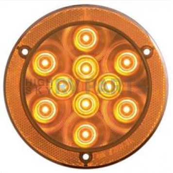 Optronics Trailer Stop/ Turn/ Tail Light LED Round Amber 4-7/8 inch