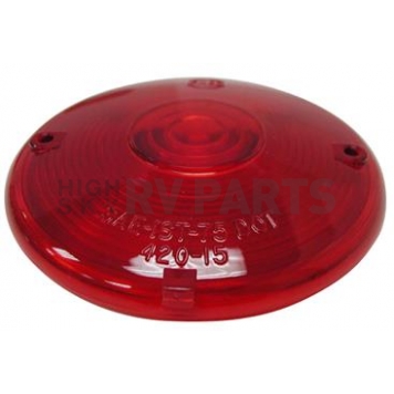 Peterson Mfg. Trailer Light Lens Round Red for Series 428