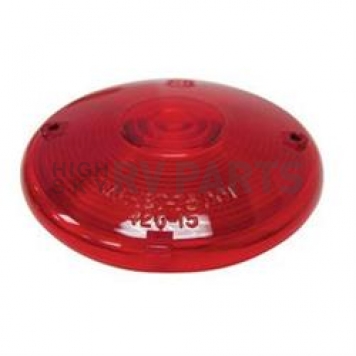 Peterson Mfg. Trailer Light Red Lens Round Set Of 2