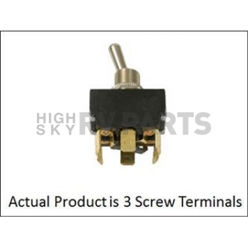 Pollak Multi Purpose Toggle Switch On-Off-On 12 Volt 3 Screw Terminals - 34-573V