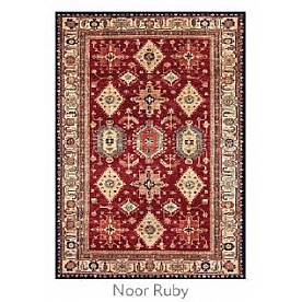Ruggable Carpet 5 X 7 Feet - Polyester Noor Ruby 