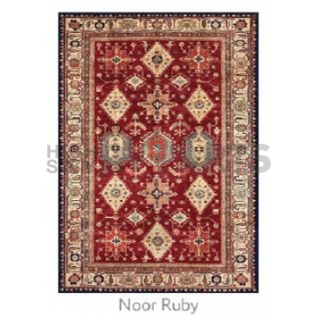 Ruggable Carpet 5 X 7 Feet - Polyester Noor Ruby 