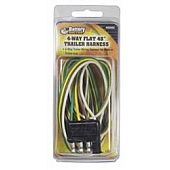 WirthCo Trailer Wiring Flat Connector - 4 Way 48 inch Length - 80905