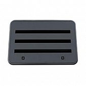 Norcold Refrigerator Vent - 21 Inch x 13 Inch Black - 621156BK