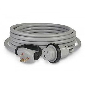 Marinco Power Cord - 30 Amp 25 Feet Length Gray - 25SPPG.RV