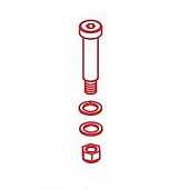 Roadmaster 910661 Sterling Nighthawk Tow Bar Bolt Kit