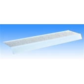 Thin-Lite Interior 134 Series Fluorescent Dual Surface Mount Light Lens - D-134CI 