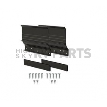Carefree RV Slideout Ascent Awning 2 Bracket Kit Black - 42 inch to 114 inch Roof Size - KY5561-A