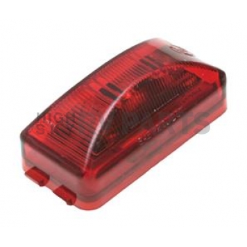 Valterra Clearance Marker LED Light - 2-1/2 Inch Rectangle Red - WP-1239RF