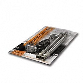 Pacific Dualies Spare Tire Inflation Kit 7 inch Long Stainless Steel Valve Stem Extender