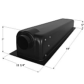 Icon 8 Gallon Waste Holding Tank - 11-1/4 Inch x 44 Inch x 7 Inch