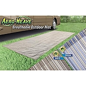 Prestofit RV Patio Mat 15 Feet x 6 Feet Seascape Blue - 2-3000