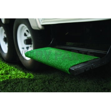 Camco Entry Step Rug 18 Inch Green - 42923-1