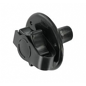 Valterra Fresh Water Inlet  - Plastic Black - A01-0168BK