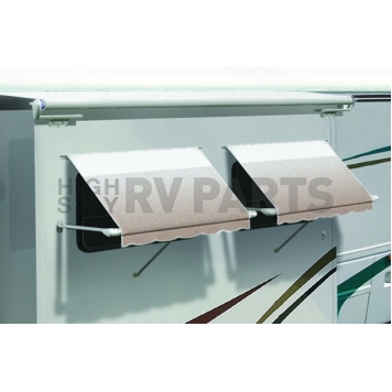 Carefree RV Awning Window - 3 Feet - Cadet Gray Solid - IB03A1023-2