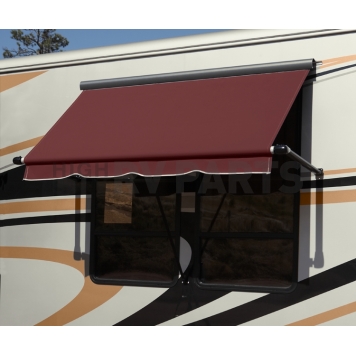 Carefree RV Awning Window - 11 Feet - Charcoal - IB115RAJV-7