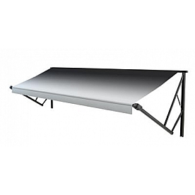 Lippert Components  Solera Awning Fabric - 14 Feet x 8 Feet Extension - Black Fade Anti-Scuff/ Anti-Mildew Fabric