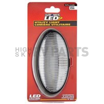 Optronics Porch Light Clear Oval 72-5895