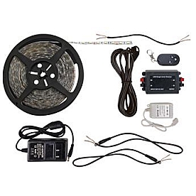 Valterra LED Rope Light Kit 16 Feet White with Remote Control DG52665
