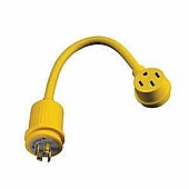 Marinco Power Cord Adapter 30 Amp Male x 50 Amp Female Locking - 173ARV