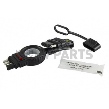 Husky Towing Easy-Pull Trailer Wiring Flat Connector Extension - 4 Prong 12 inch Length - 33066