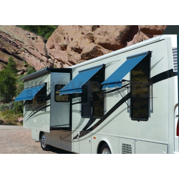 Carefree RV Awning Window - 5 Feet - Toast Solid - IB05ECWJV-4