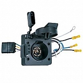 Husky Towing Trailer 4 Flat To 4 Flat And 7 Blade Wiring Connector Adapter - 13165