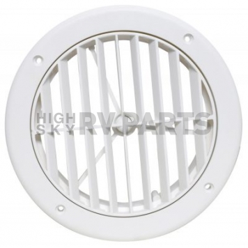 Valterra Heating/ Cooling Register - Round White - A10-3363VP