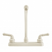 Dura Faucet Kitchen  Bisque Parchment Plastic Body With Brass Spout - DF-PK210C-BQ
