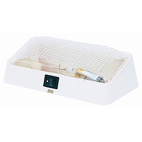 Peterson Mfg. Porch Light Incandescent White Rectangular M385S