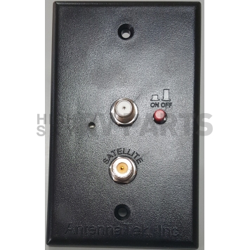 Antennatek Wall Plate Power Supply - 1 Input for Cable TV & 1 for Satellite - 065856