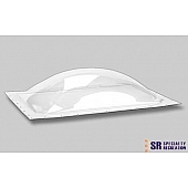 Specialty Recreation Rectangular Skylight 17-1/2 Inch x 25-1/2 Inch - Clear - Single - SL1422C