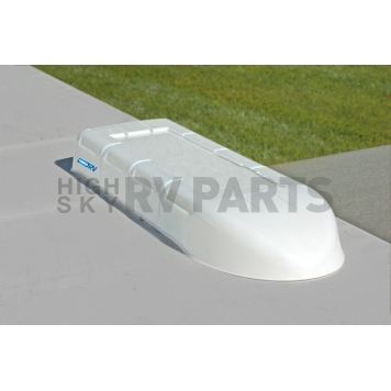 Camco Refrigerator Vent Cover Polar White Plastic - 42160-2