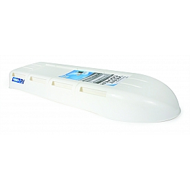 Camco Refrigerator Vent Cover Polar White Plastic - 42160