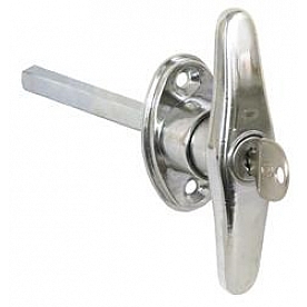 Buyers Products Entry Door Handle -  T Style Chrome - 04010