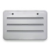 Norcold Refrigerator Vent - 21 Inch x 13 Inch White - 621156BW