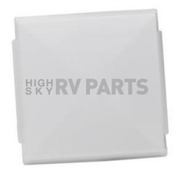 Arcon Replacement Lens White for Euro Style Single/ Double RV Light - 14813