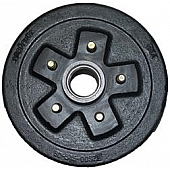AP Products Hub and Drum for 3500 Lbs Axle - 5 on 4.5 Inch Bolt Pattern - 014-126003