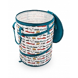 Camco Collapsible Trash Can White - 42986