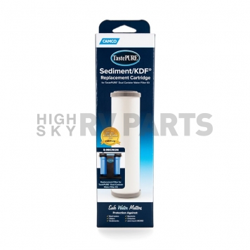 Camco Fresh Water Filter Cartridge for For EVO X2 Dual Stage Kit - 40637-4