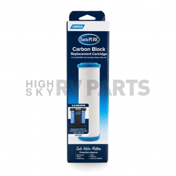Camco Fresh Water Cartridge For EVO X2 Dual Stage Premium Water Filter - 40638-3