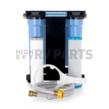 Camco EVO X2 Dual Stage Premium Fresh Water Filter Kit - 40639