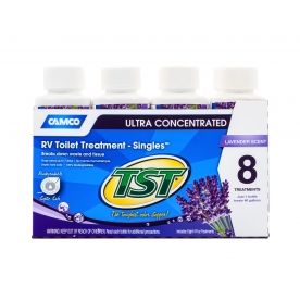 Camco Waste Holding Tank Treatment - 4 Ounce Pack Of 8 Treatments - 41551