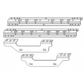 B&W Trailer Hitches Fifth Wheel Trailer Hitch Mount Kit RVR2502