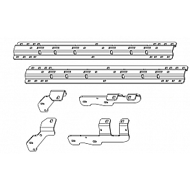 B&W Trailer Hitches Fifth Wheel Trailer Hitch Mount Kit RVR2604