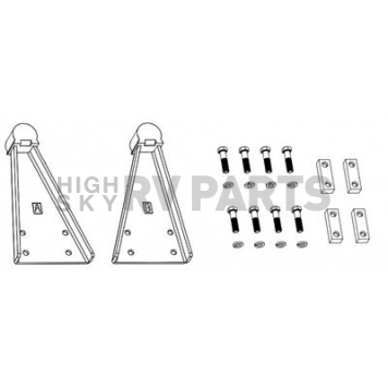 B&W Trailer Hitches Fifth Wheel Trailer Hitch Mount Kit RVB3710