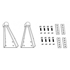 B&W Trailer Hitches Fifth Wheel Trailer Hitch Mount Kit RVB3715