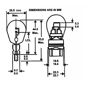 Camco Multi Purpose Light Bulb 54855